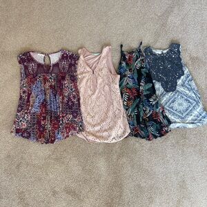 Maurices Women's Tank Tops - Purple, Pink, Black, Blue